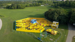 Labyrinth in der Rheinaue