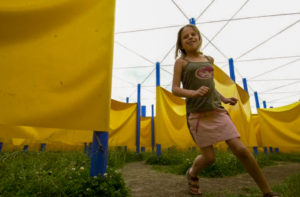 Mädchen im Labyrinth