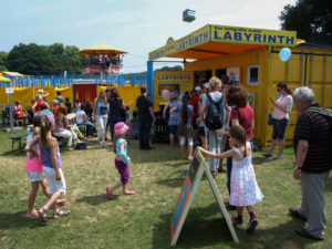 Viel los im Labyrinth