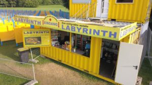 Kassenhaus mit Verkauf