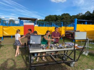 Pizzaevent im Labyrinth