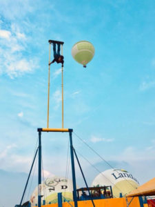 Kiiking Schaukel in Action