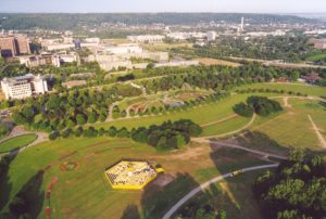 Labyrinth Luftaufnahme 2008